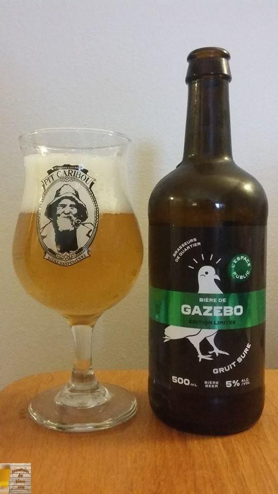 Bière de Gazebo de l’Espace Public