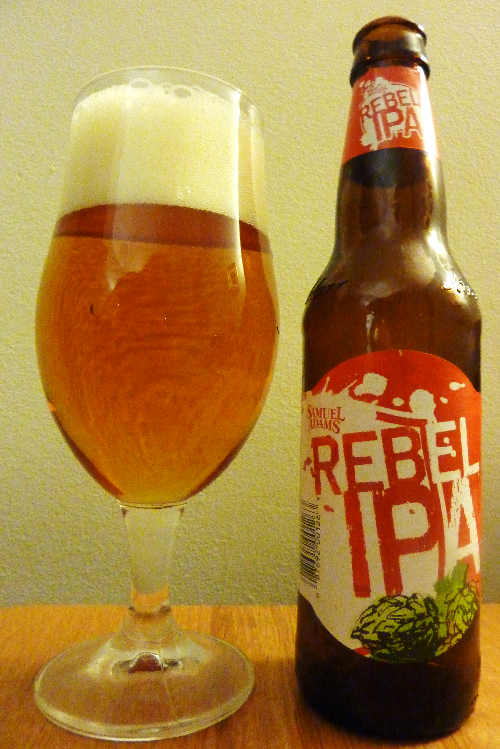 Samuel Adams Rebel IPA de la Boston Beer Company (Boston)