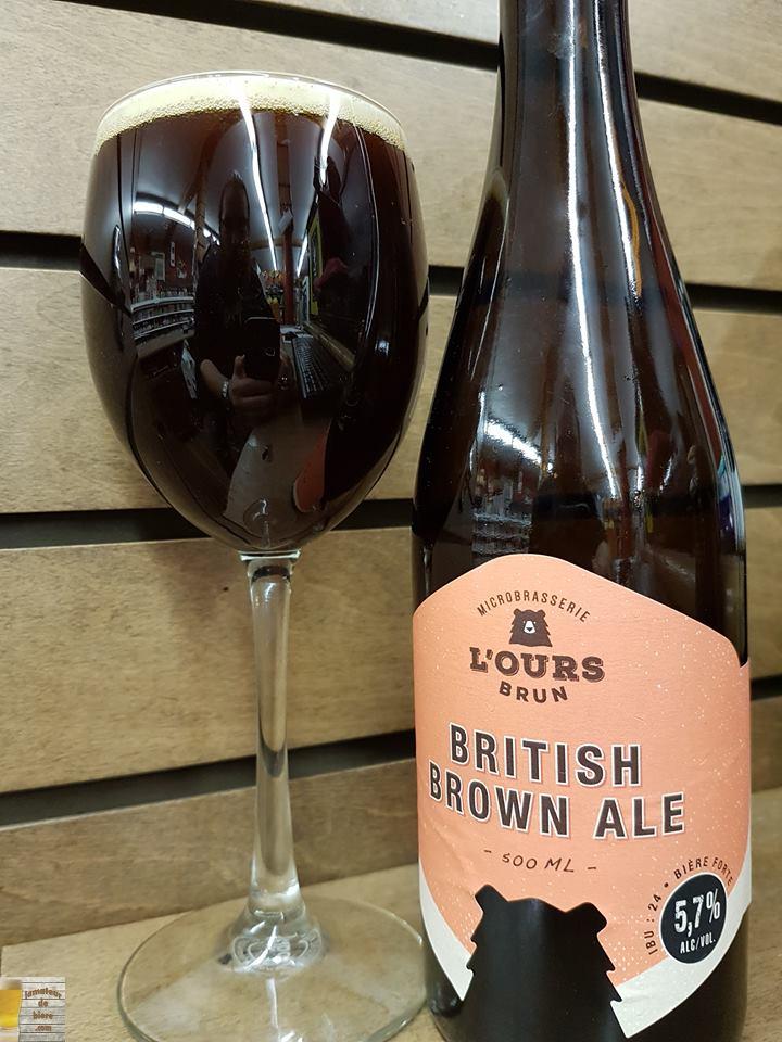 British Brown Ale de l’Ours Brun