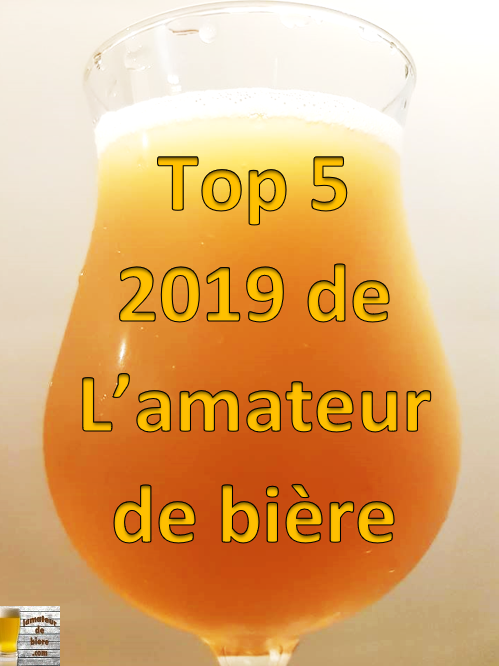 Top 5 2019 de L’amateur de bière