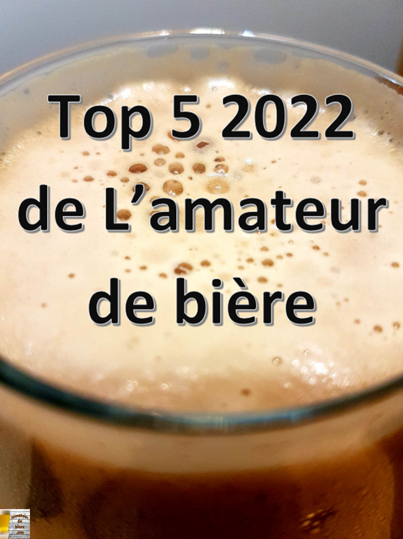 Top 5 2022 de L’amateur de bière
